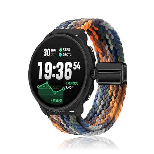 Correa de nylon trenzado para reloj SUUNTO Race 2