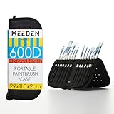 MEEDEN Paint Brush Holder, 11.5 X 10 Inch Zippered Painting Brush Case, Organization and Storage Bag for Artist Paint Brush (Brushes NOT Included)