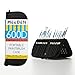 MEEDEN 11 X 10.5 Inch Mesh Paint Brushes Case Zippered Brush Holder, Short Handle, Black