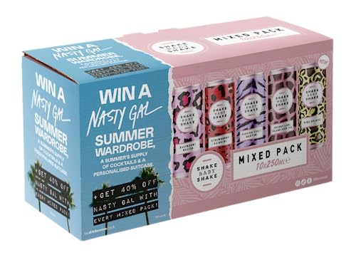 Shake Baby Shake Cocktail Cans 10 x 250ml Mixed Pack