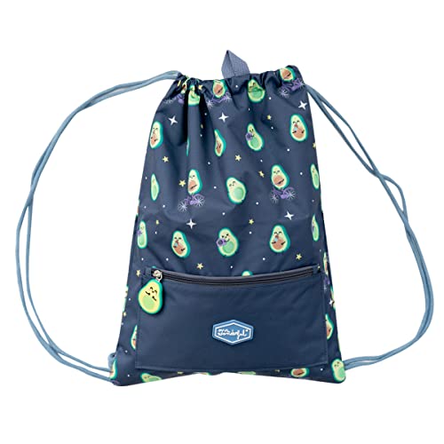 Mr. Wonderful Mochila Saco, Rpet(Exterior)+ Waterproof Pvc (Interior), Multicolor, Estándar