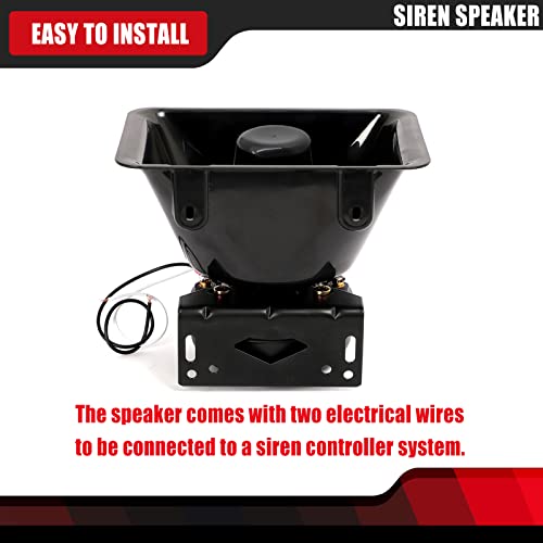 High Performance Siren Speaker Compatible With Any 100-200 Watt Siren 100W 200W #TOP5