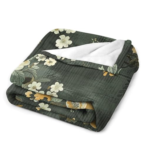Couverture climatisation et canapé en flanelle ambre clair - 7