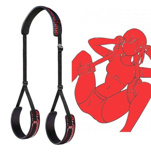 Bed Restraints Kit for Couples Under King Bed Sex Bar Leg Spreader Restraint for Bed Set Bonage Straps with Chain and Cuffs Sex Ties for Ankles and Wrists Women Toys for Bedroom Adult Play Sweater