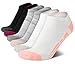 New Balance Women’s Athletic Socks – Cushioned Low Cut Ankle Socks (6 Pack), Size Shoe Size: 4-10, Assorted Mesh