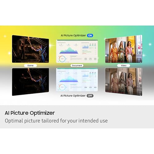 Image of Samsung 43 inch Smart Monitor M7 (M70F) 4K UHD Display, Samsung Vision AI, Smart TV Apps, Gaming Hub, USB-C, HDMI and USB-A, Black, LS43FM702UNXZA, 2025