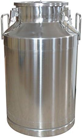 5.3 Gallon Stainless Steel Milk Pail Can Toe 20l Storage Bear Wine Rice Food Storage Can