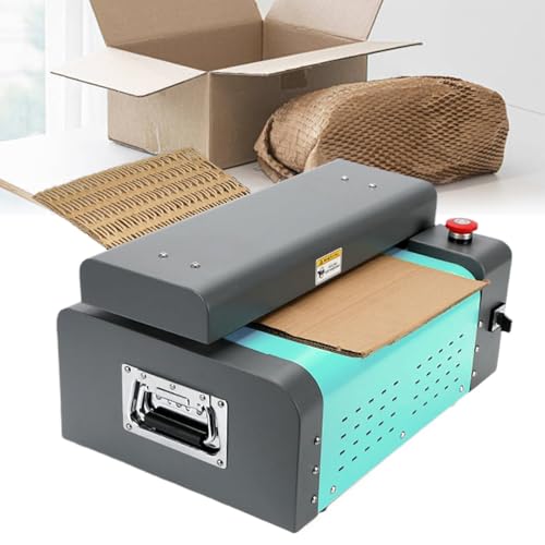 FBJAMZ Máquina cortadora de expansión de Caja de cartón Corrugado, trituradora de cartón, Herramienta de Embalaje de Nido de Abeja de Bricolaje, para la Industria del Embalaje