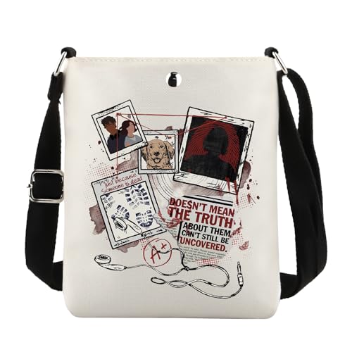 Lywjyb Birdgot Murder TV Series Crossbody Bag Detective Book Reader Merch AGGGTM TV Show Gift