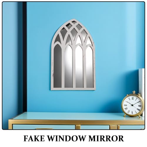 Miroir vitré arqué DOITOOL petit miroir décoration murale - 4