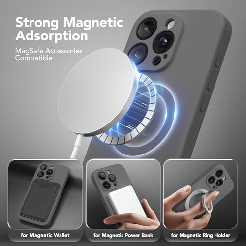 Magnet für iPhone 14 Pro Max Hülle, Kompatibel mit MagSafe, Full Camera Prote - Bild 42 von 127