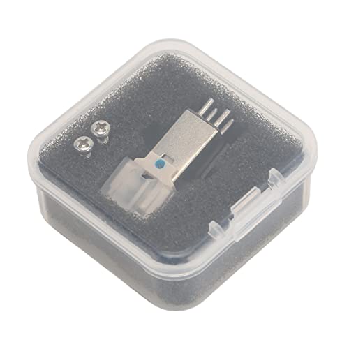 Agulha para toca-discos, cartucho magnético móvel mm stylus profissional, caneta para toca-discos de