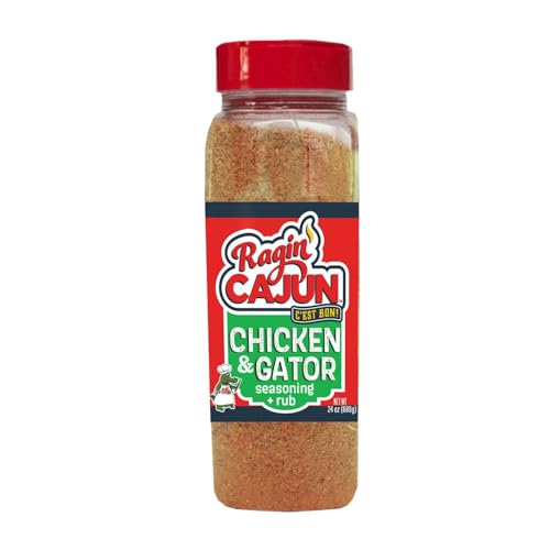 Ragin' Cajun Chicken & Gator Seasoning & Rub - 24