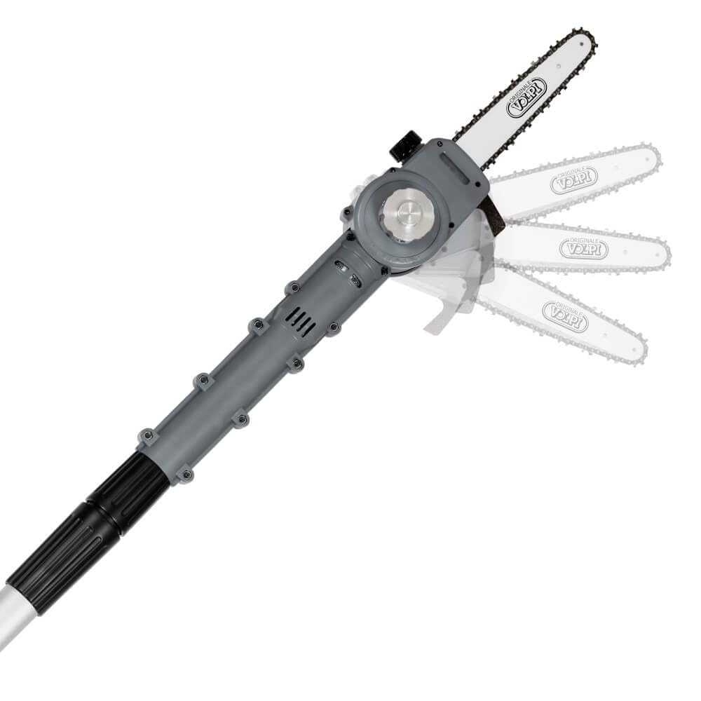 VOLPI Potatore Seghetto a Catena con 2 Batterie su Asta KVS8000P 1.6E+2 millimeters