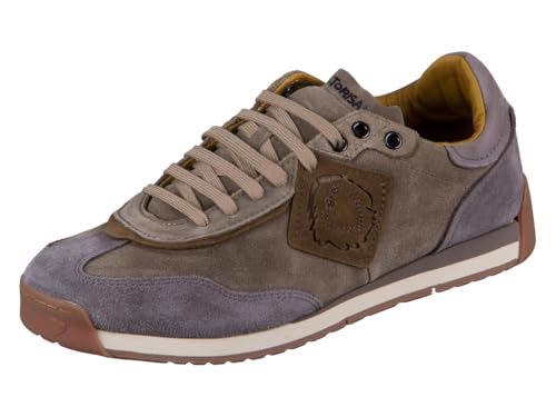 Satorisan - Zapatillas Casual para Hombre y Mujer - Enso Suede - Sneakers Urbanas Cuero Respetuosas, Cómodas y Duraderas - Color Peat Green - Talla 44