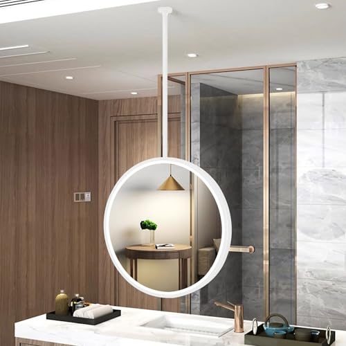 Miroir de Rasage Suspendu au Plafond LED Résolution Problème Mur - 6