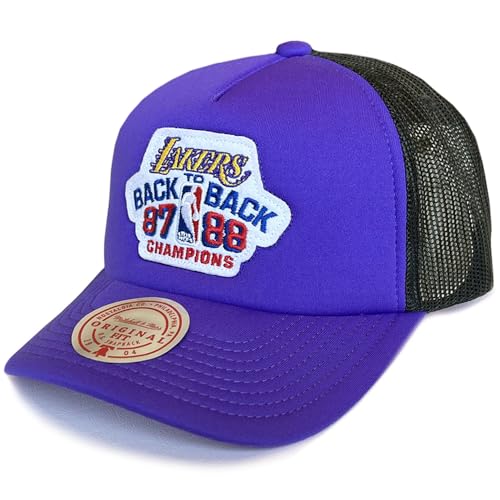 Casquette Mitchell & Ness LA Lakers 1987 pour un style streetwear vintage au quotidien