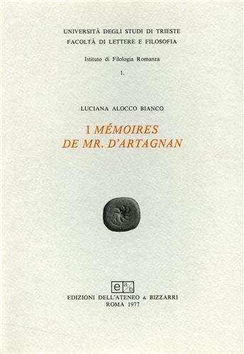  I mémoires de Mr. D\'Artagnan.