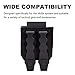 MiOYOOW 2PCS Molle System Malice Clips, Quick Release Tactical Clips Webbing Attachment for Mag Pouches, Vests, Holsters, Backpacks