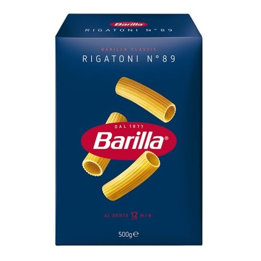 Barilla Rigatoni Pasta di Semola di Grano Duro 500 g