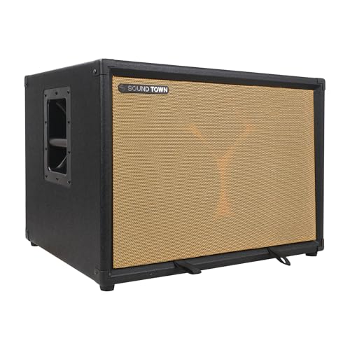 Sound Town 2 x 10“ 400W Bass Cabinet w/Horn, 8-ohm, 50oz Magnet, 3” Voice Coil, Birch Plywood, Black Tolex (BGC210BK)