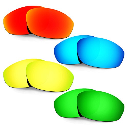 Lentille de rechange Oakley Whisker en TAC polarisé rouge protecteur