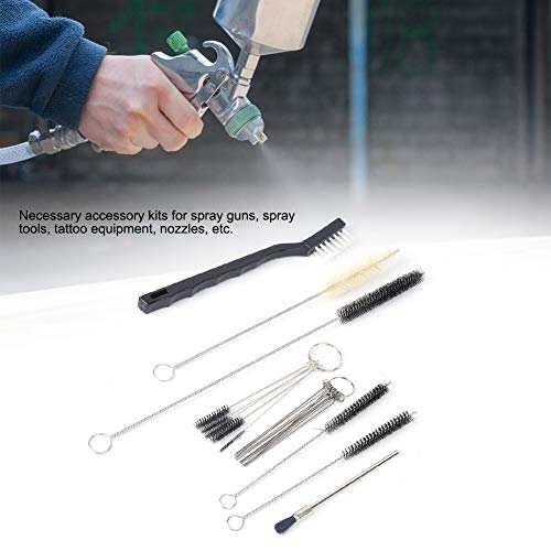 19 stks Reinigingsset voor Carburateur, Carburateurs Carbon Dirt Jet Verwijder Tool Draagbaar Airbrush Reiniging Set… - Image 5