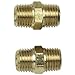 Campbell Hausfeld MP2118 Male Coupling 1/4-in NPT-M to 1/4-in NPT-M(2 pk)