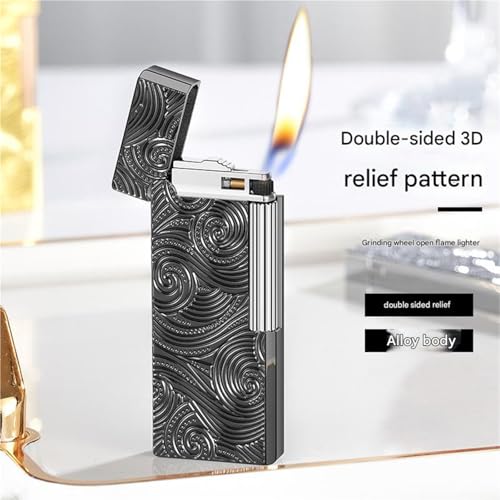 Encendedor de butano recargable para interiores con llama suave 6