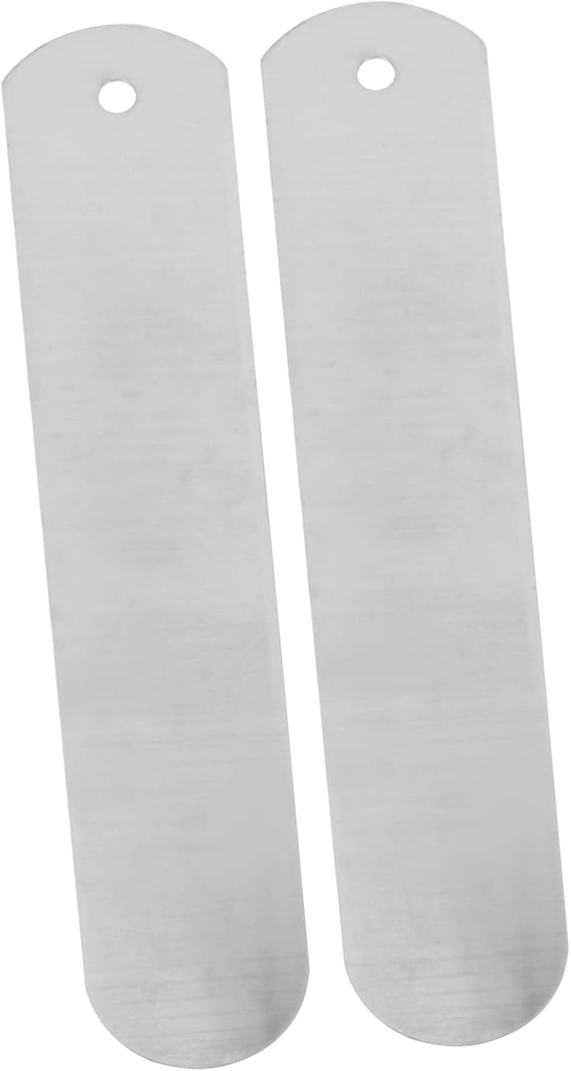 2pcs Aluminum Heat Press Sock Jigs for Sublimation DIY Transfer Metal Sock Boards for Straightening and Printing