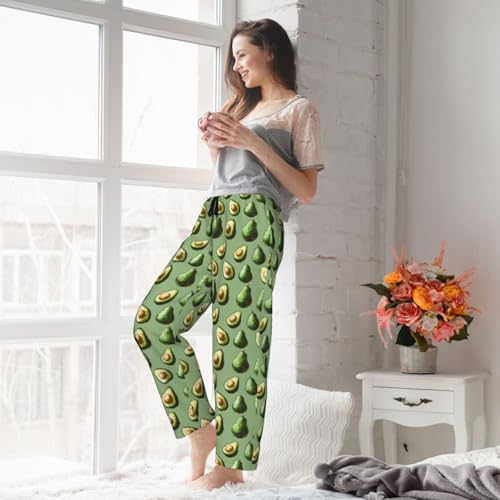 Pantalon de pyjama avocat pour femme ample et léger - 5