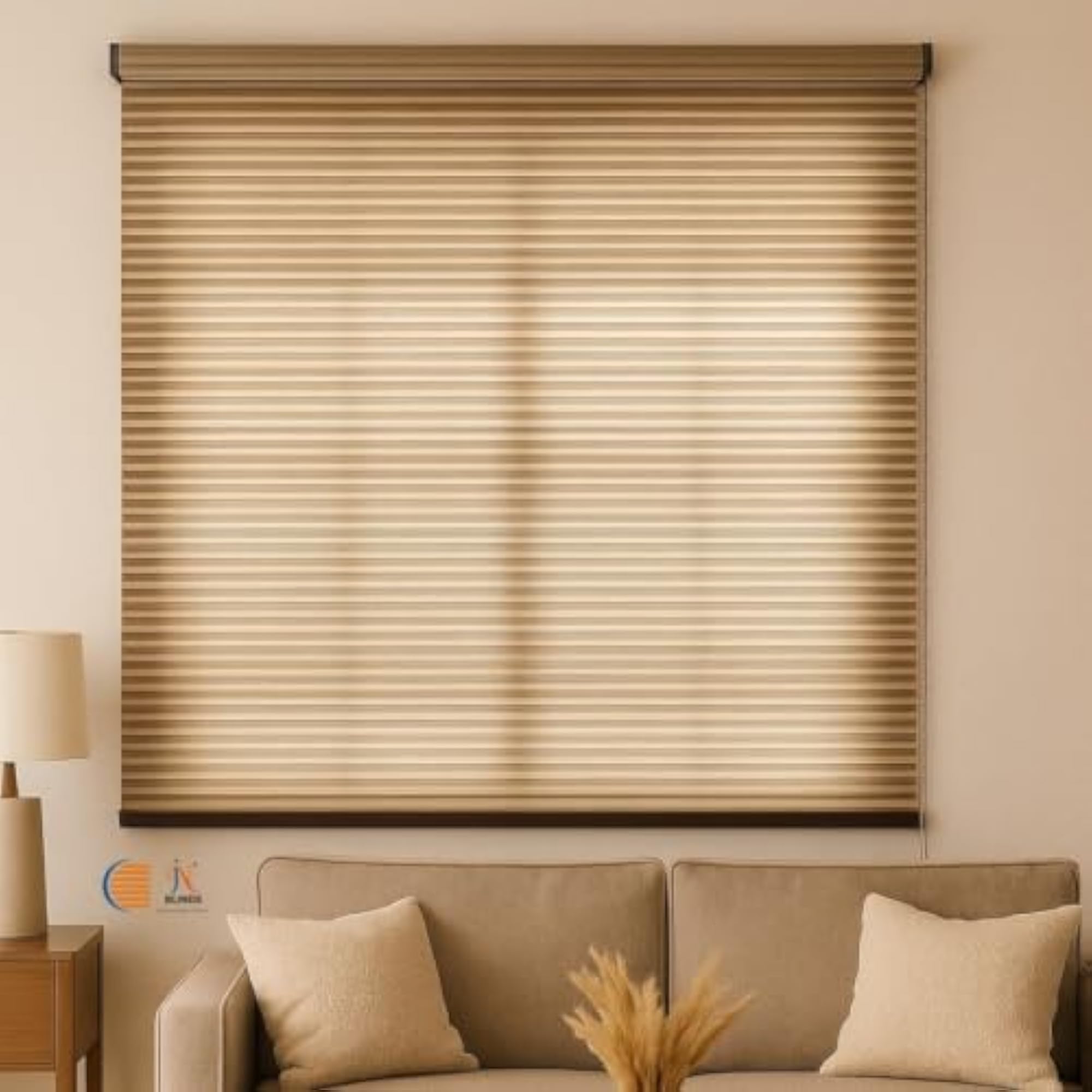 Roller Blind for Windows, Translucent Fabric Shade