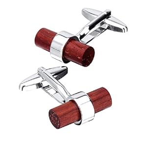 Shirt Manchetknopen voor Heren Fijn cadeau Manchetknopen Hout Manchetknopen Mode-sieraden