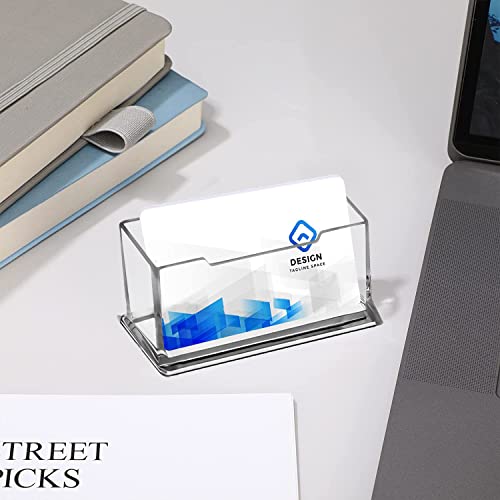 JNWYH - 10 porta biglietti da visita, in acrilico