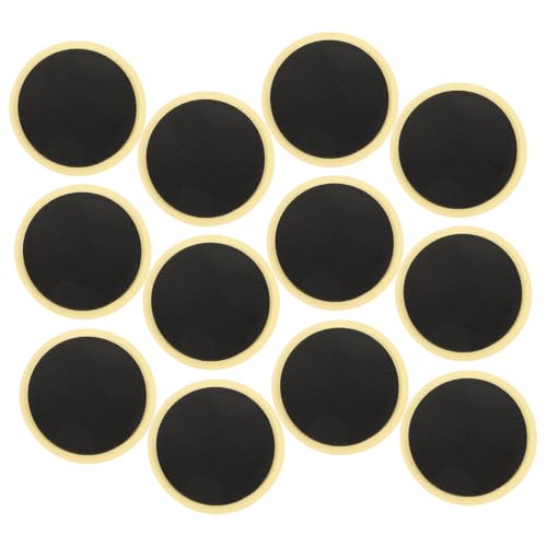 Toyvian 20pcs Tire Repair Patches Glueless Inner Tube Patch Kit for Portable Emergency Repair Tool for Material