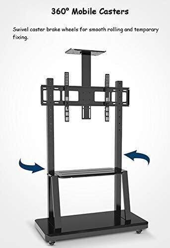Soporte Universal Móvil para TV 55-75 Pulgadas con Ruedas miniatura 2