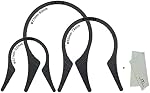 3 Packs ABS Camera Lens Filter Wrench Kit, CPL UV ND Filter Removal Wrench Tool Set, Fit 37mm-46mm 49mm-62mm 67mm-86mm Lens Thread for Canon Nikon Sony Fujifilm Olympus Panasonic and Other Camera