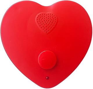 5min Voice Recorder for Stuffed Anima,Personal Voice Message Recordable Sound Recorder Chips Module for Christmas Plush Toy and Manual DIY Creative Gift sound gifts for boyfriend(Red)