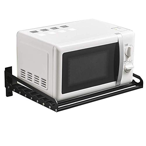 Étagère murale pour micro-ondes pour un rangement de cuisine soigné et fluide