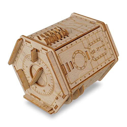 Buy ESC WELT Fort Knox Brain Puzzle Box Wooden Escape Room Games in a