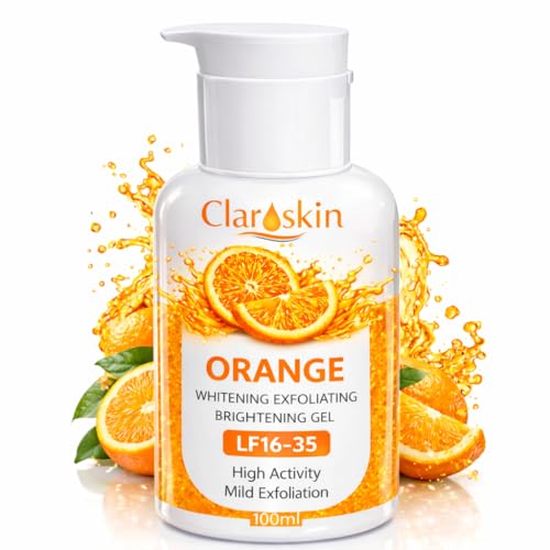 Image of Dr. Bora's Orange Enzyme Exfoliating Gel for Face & Body | Cleansing Moisturizing Facial Exfoliator | Dead Skin Remover | Brightening & Pore Cleansing for All Skin Types 100ml