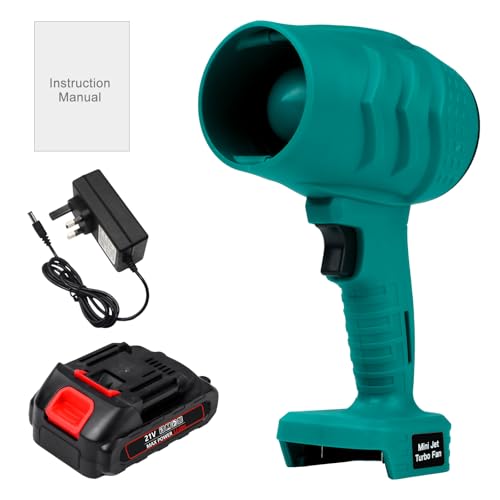 Turbo - Soplador de aire secador de coche de 800 W - Soplador de alta potencia de 35000 RPM para coches, sofás, camping, talleres, colchones de aire y juguetes