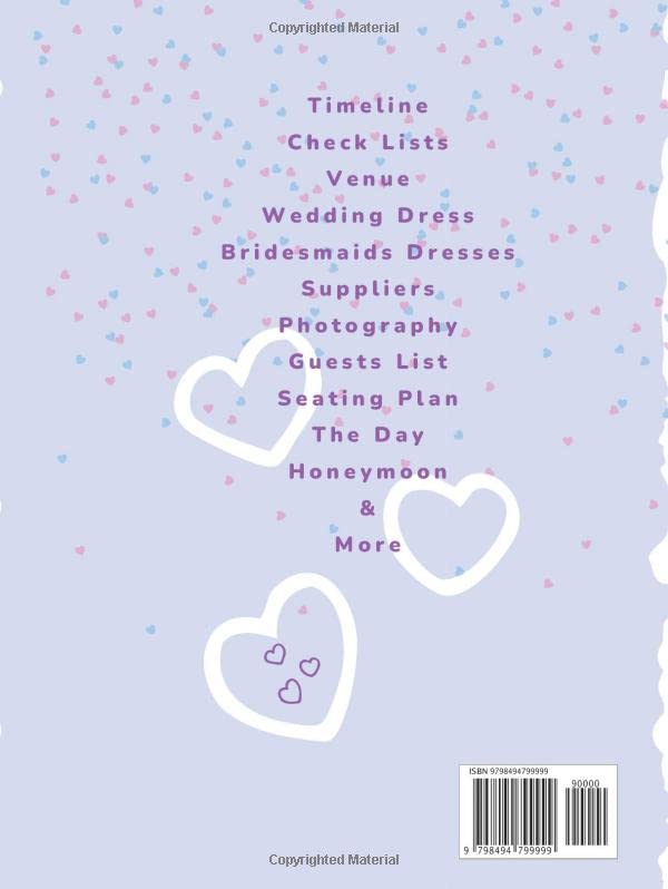Agenda de mariage complet avec checklist organisation et budgets