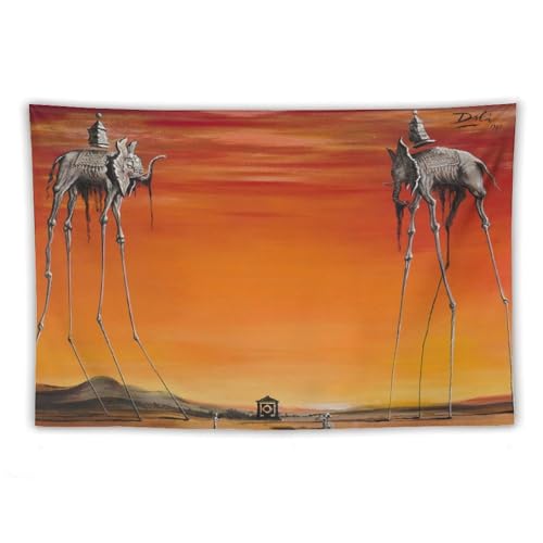Dali Elephants Tapestry