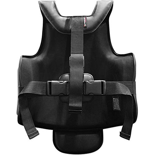 Meister Body Armor - Mma & Boxing Chest Guard W/Groin Protector - Black - Adult Large #TOP3