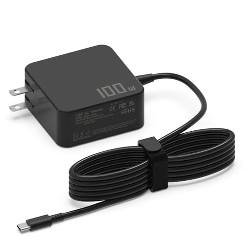 Hafiuege 100W USB C Laptop Charger Type C Power Adapter for All Devices