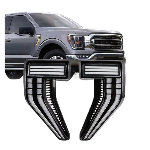 LED DRL Ford F 150 2021 2022 con luz de señal giro dinámica secuencial