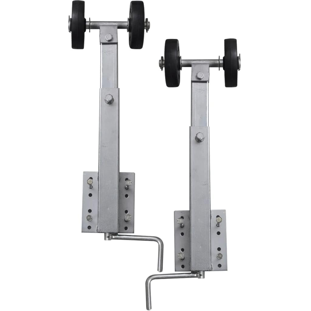 vidaXL Soportes con Rodillos de Remolque de Embarcaciones 59-84 cm Apoyo Barca