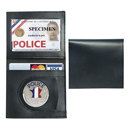  Porte Carte Cuir Format CB + Billet avec Insig...