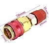 DShanLa High Side Extension Adaptor Fit For Ford/BMW/Audi High And Low R134A Quick Coupler Adapters Car Air-conditioning Quick Fitting DShanLa (Color Name : High) #1